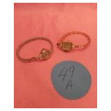 2 VINTAGE WOMENS WATCHES