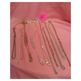 10 COSTUME JEWELRY NECKLACES
