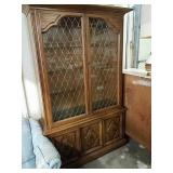 VERY NICE 2 DOOR CUPBOARD WITH STORAGE  BELOW