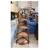 CORNER SHELF-5  SHELVES