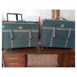 2 NYLON SAMSONITE SUIT CASES