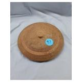 SALT GLAZE CROCK LID ONLY, 10" INNER LID