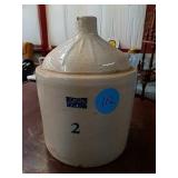 2 GAL RUCKELS CROCK JUG