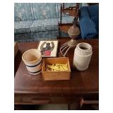 PICTURE 2 CROCKS STOVE TOP