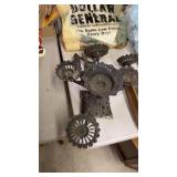 OIL LAMP WALL BRACKETS TINS INK BOX FRUIT BOX