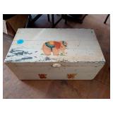 VINTAGE CHILDS TOY BOX/HOPE CHEST