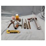 HOLE PUNCH, CAULKING GUN, MISC