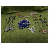 ABOUT 12 SETS OF EAR RINGS AND 3 NECKLACES  AND