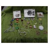 NECKLACES  AND SEVERAL PINS OF NECKLACES  HAVE