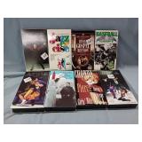 8 VHS TAPES, MIXED GENRE