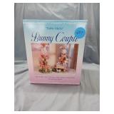 FABRIC MACHE BUNNY COUPLE