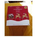 SANTA SLEIGH DECOR