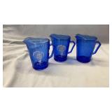 3 SHIRLEY TEMPLE PITCHERS