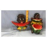 2 CHALK WALL HANGINGS