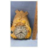 VINTAGE KITCHN KING CHALJ CLOCK-  WORKS