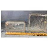 2 VINTAGE REFRIGERATOR DISHES