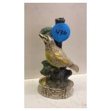 NEBRASKA MEAOWLARK CREME DE MENTHE DECANTER