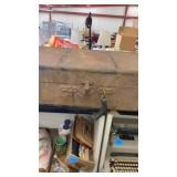 METAL COVERED SUITCASE