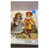 KIS-ME TIN SIGN