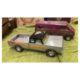 VINTAGE  NYLINT PLAY TRUCK AND CONVERSION VAN