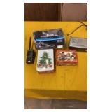 NEW BATHROOM  FAUCETS MOTOROLA RADIO TINS