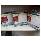 3 SMALL FLUSH MOUNT INTERIOR LIGHTS