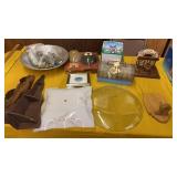 CORNER SHELVES, LIGHT FIXTURE KIT ART DECO, MISC