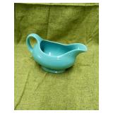 BLUE FIESTAWARE GRAVY DISH