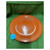 UNMARKED PLATE WITH LARGE CHIP