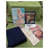 MODERN MAN 1963, VINTAGE ADVERTISING MATERIAL,