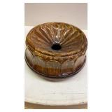 SPONGEWARE SALT GLAZED CROCK - LIVERPOOL 1861-3