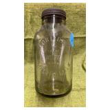 HORLICKS VINTAGE MALTED MILK  JAR - RACINE WI