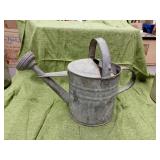 GALVANIZED TIN WATERING CAN