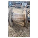 LARGE WOOD SPOOL
