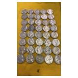 40 - PRESIDENT JEFFERSON NICKELS -  1940-1955