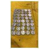 40- PRESIDENT  JEFFERSON NICKELS- 1040-55