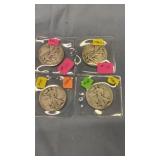 4 LIBERTY HALF DOLLARS 1935S 1946S
1934P 1935P