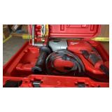 MILWAUKEE HAMMER DRILL  WITH THREE BITS- LIKE NEW