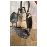 OLD HALTER WITH  BLINDERS