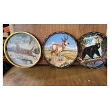 3 NATURE TRAYS BY JAMES L ARTIG