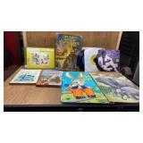 45 RECORDS, CHILDREN BOOKS - VINTAGE- INCLUDING