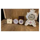 VINTAGE CLOCKS -2 ELECTRIC, 2 BATTERY