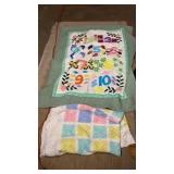 BABY QUILT AND AFGHAN