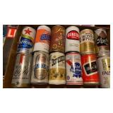 12 COLLECTIBLE BEER CANS