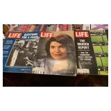 3 LIFE MAGAZINES 1964 AND 1972