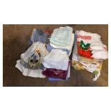 ASSORTMENT OF KITCHEN TOWELS AND MANY WASH