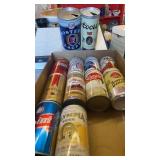 12 COLLECTIBLE BEER CANS