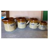 SET OF 4 CERAMIC MEASURING CUPS