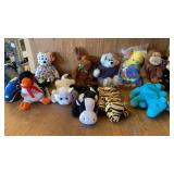 BEANIE BABIES AND AVON TOYS