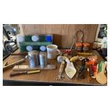 UTENSILS, KITCHEN ITEMS AND MISC